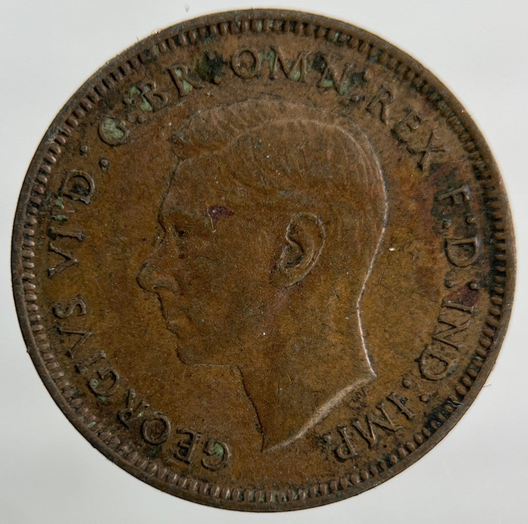 1944 George VI Wren Farthing Coin | Collectable Grade