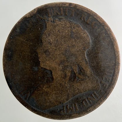 1899 Victoria Half - Penny Coin | Fair Grade