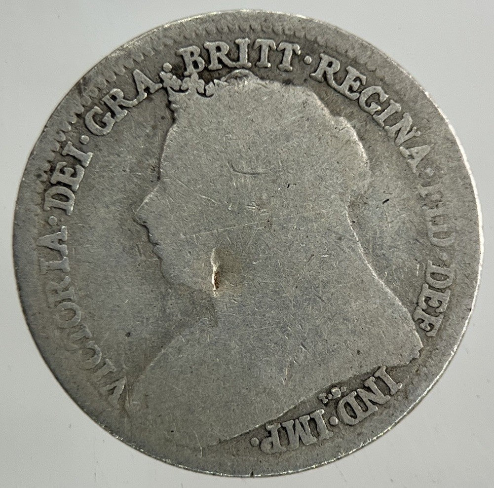 1899 Victoria Threepence Silver Coin | Collectable Grade
