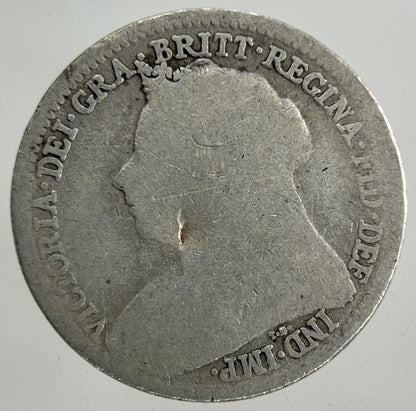 1899 Victoria Threepence Silver Coin | Collectable Grade