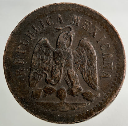 1872 Mexico Un 1 Centavo Coin | Collectable Grade