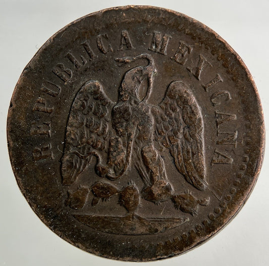1872 Mexico Un 1 Centavo Coin | Collectable Grade