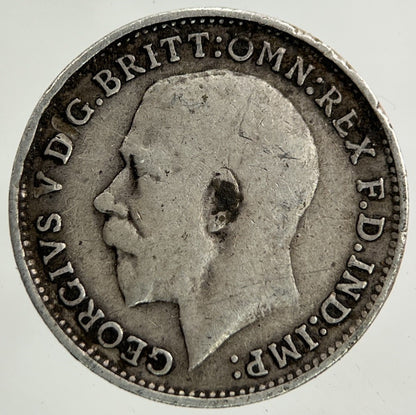 1918 George V Threepence Silver Coin | Collectable Grade