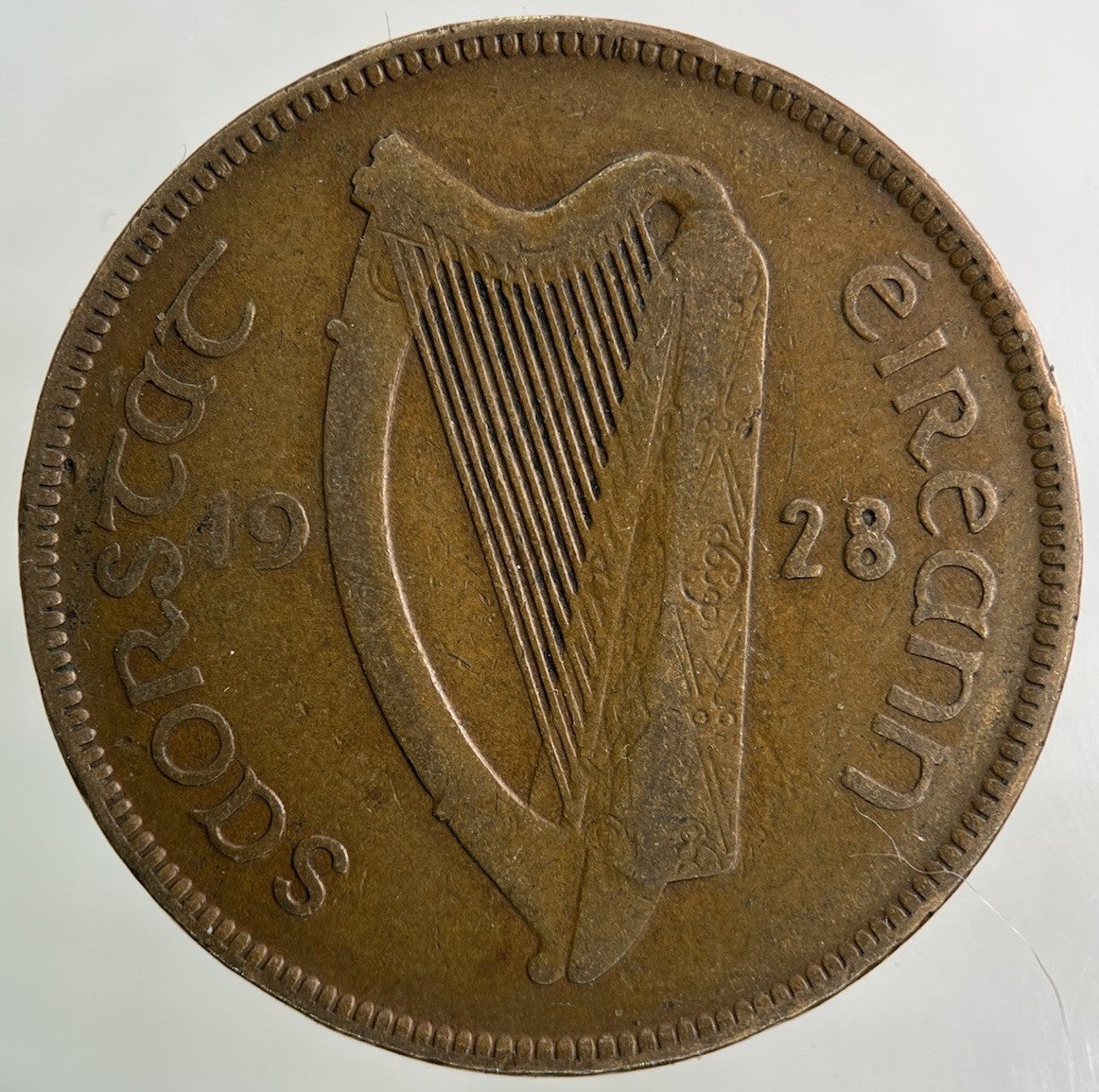 1928 Irish One Penny Coin | Collectable Grade