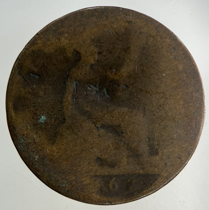 1962 Victoria Half - Penny Coin | Fair Grade