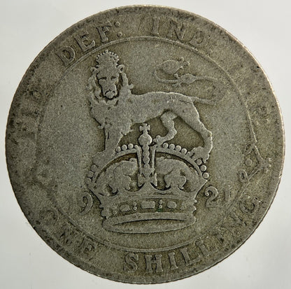 1921 George V Shilling Silver Coin | Collectable Grade