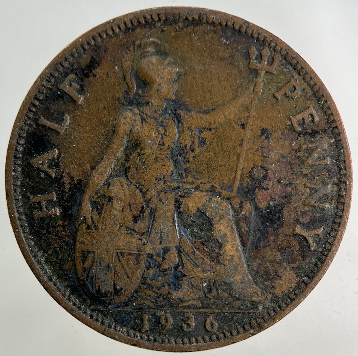 1936 George V Half - Penny Coin | Collectable Grade