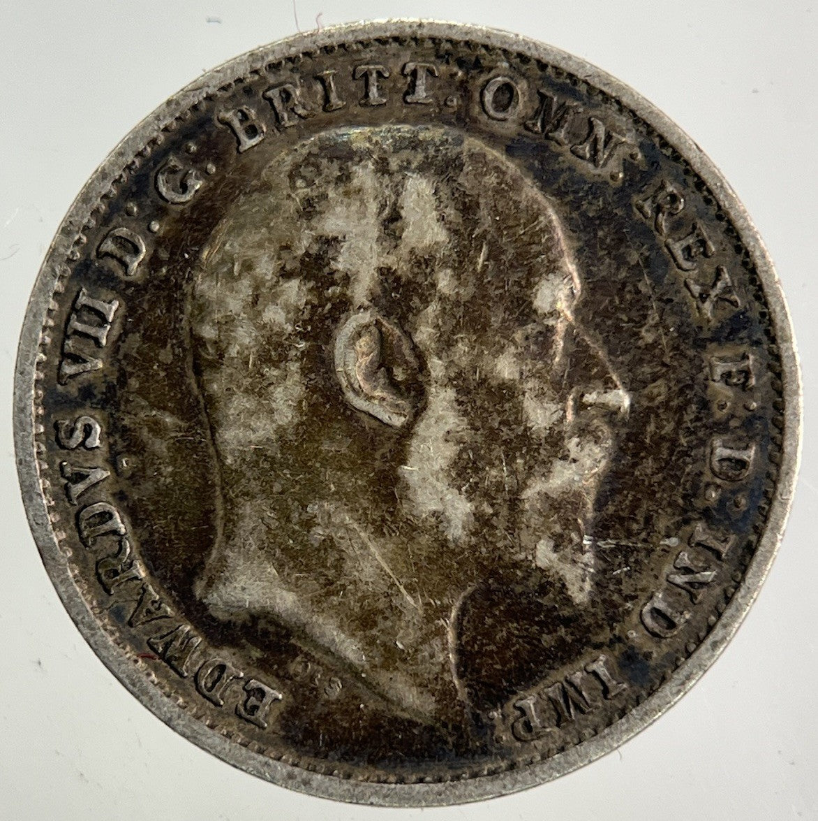1902 Edward VII Threepence Silver Coin | Fine Collectable Grade
