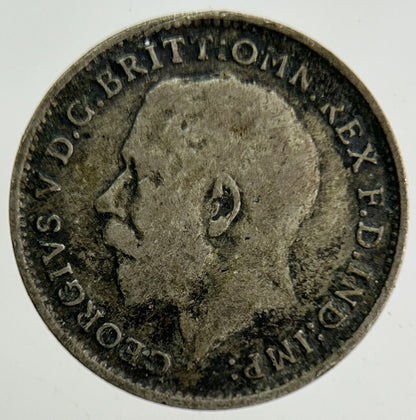 1922 George V Threepence Silver Coin | Fine Collectable Grade