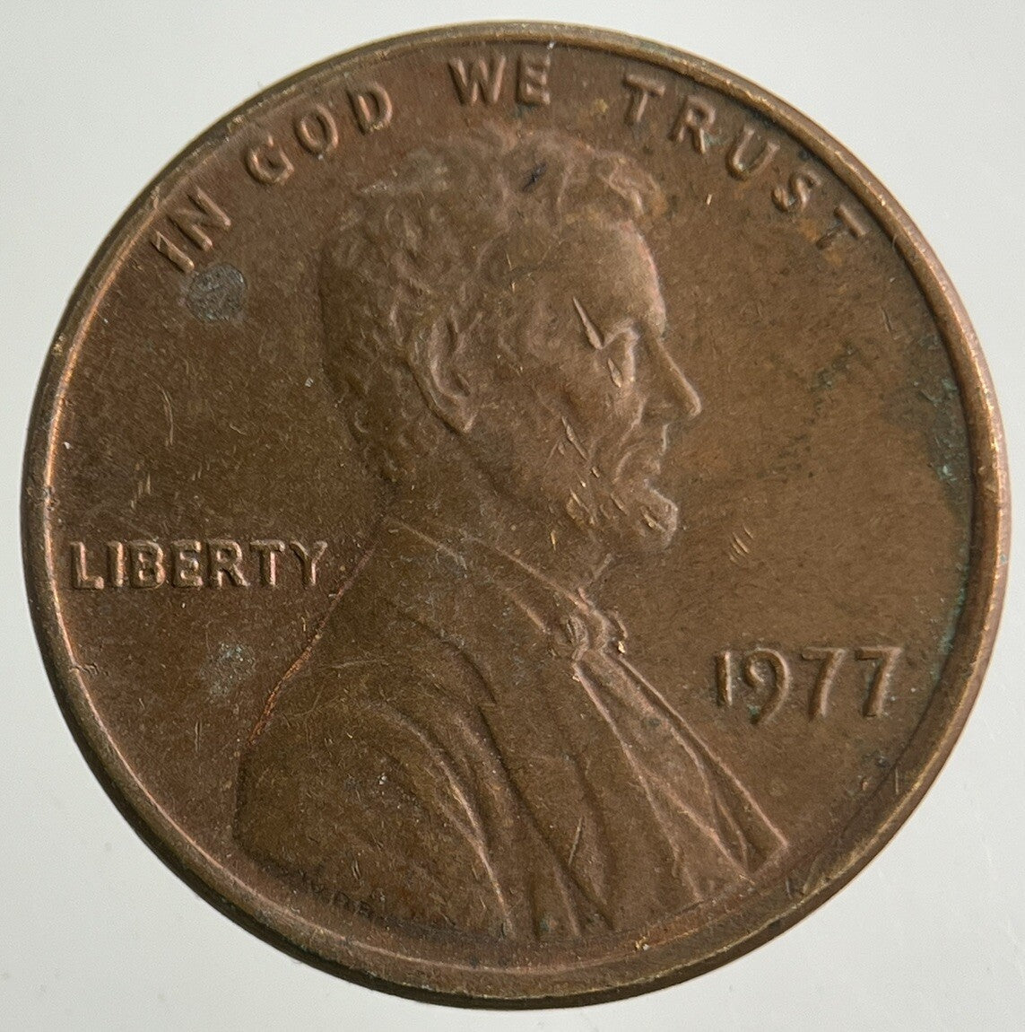 1977 US USA Lincoln One Cent Coin | Fine Collectable Grade