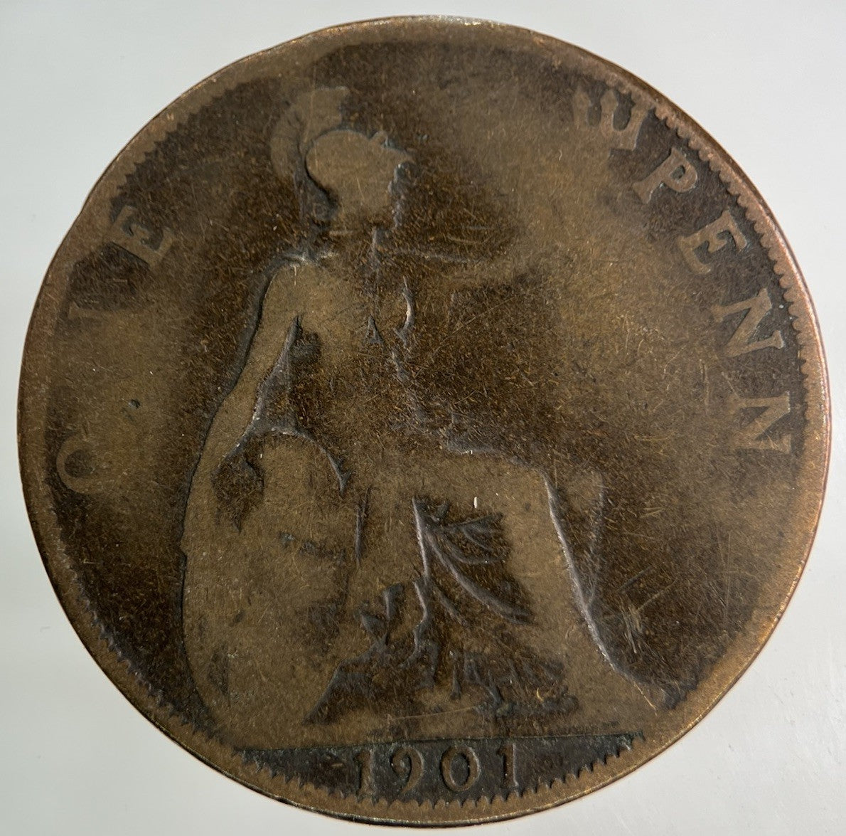 1901 Victoria One Penny Coin | Collectable Grade