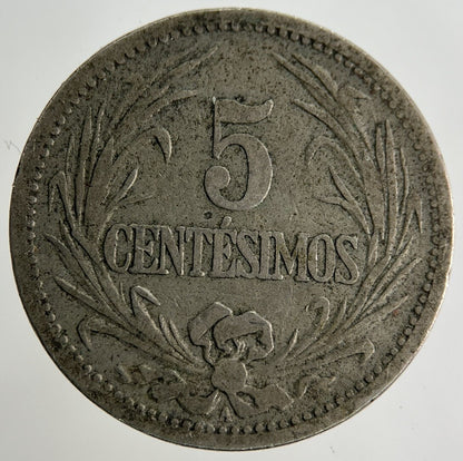 1901 Uruguay 5 Centesimos Coin | Collectable Grade
