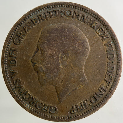 1935 George V Half - Penny Coin | Collectable Grade