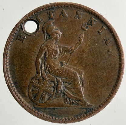 1834 Greece Ionoan Islands 1 Lepta Coin | Very High Grade