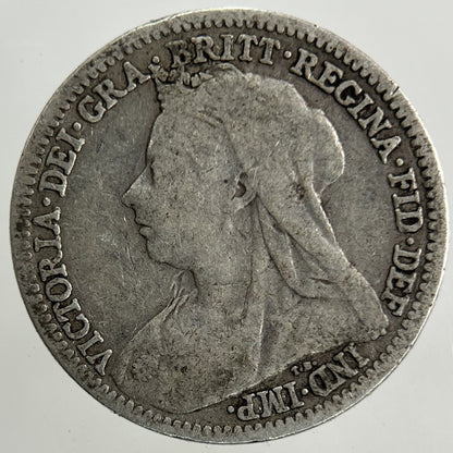1901 Victoria Threepence Silver Coin | Collectable Grade