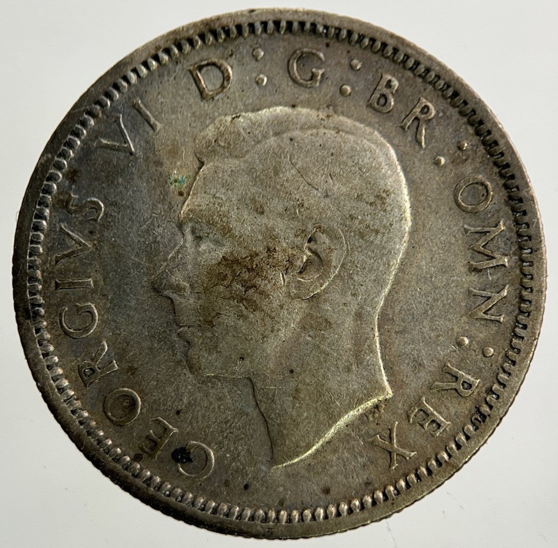 1944 George VI Sixpence Silver Coin | Fine Collectable Grade