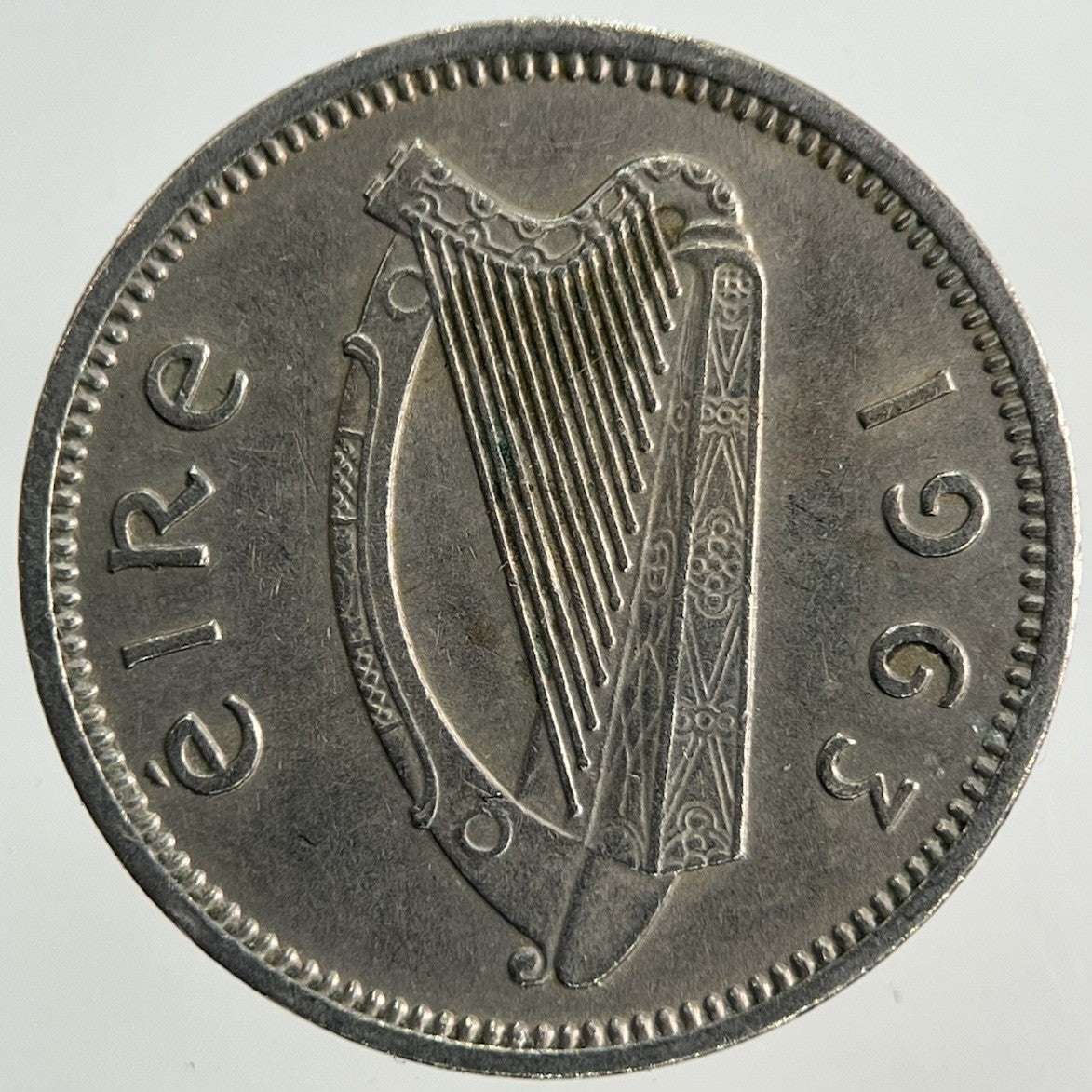 1963 Irish Threepence Coin | Fine Collectable Grade