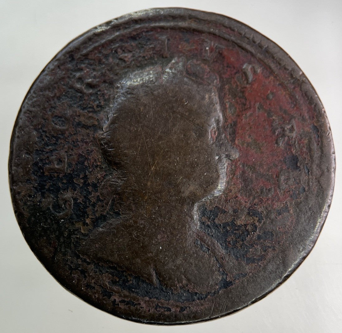 1724 George I 1st Half - Penny Coin | Fine Collectable Grade