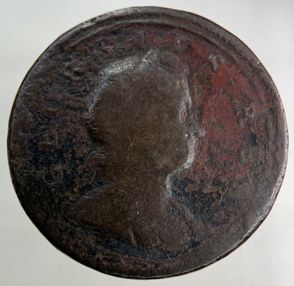 1724 George I 1st Half - Penny Coin | Fine Collectable Grade