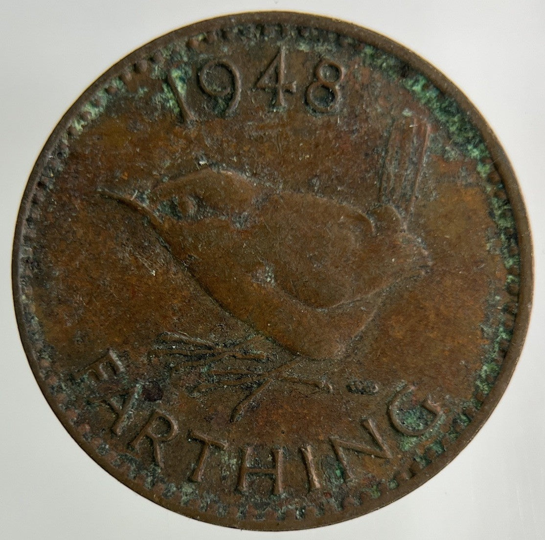 1948 George VI Wren Farthing Coin | Collectable Grade