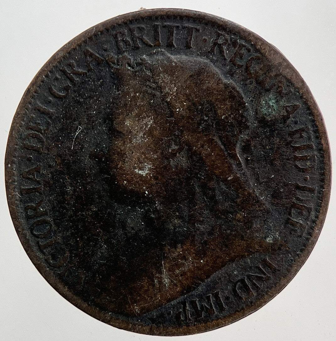1897 Victoria Farthing Coin | Collectable Grade