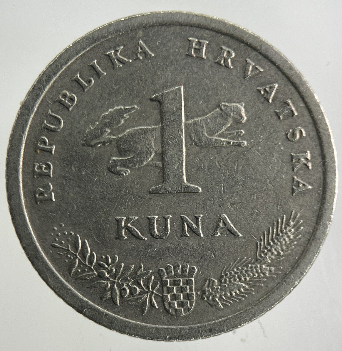 1993 Croatia 1 Kuna Coin | Fine Collectable Grade