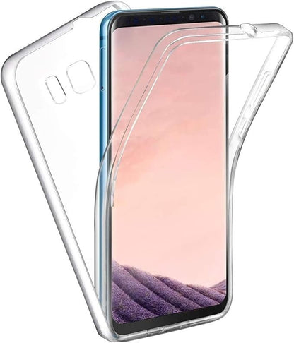 Samsung Galaxy S8 PLUS + Case 360 Full Body Protection Front Back Clear Cover