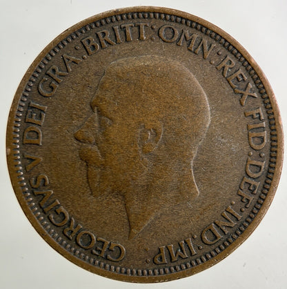 1932 George V Half - Penny Coin | Collectable Grade