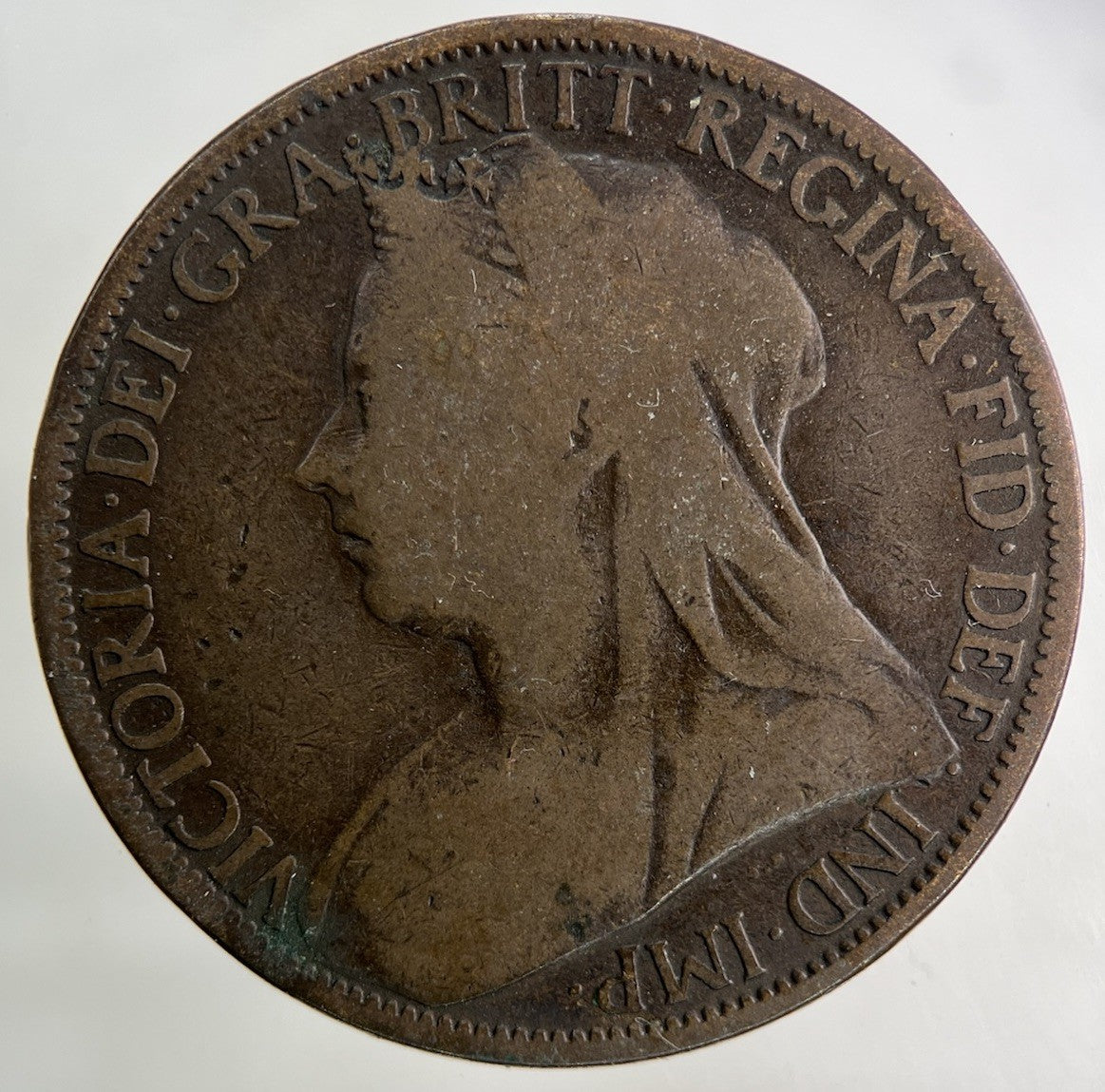1895 Victoria One Penny Coin | Collectable Grade