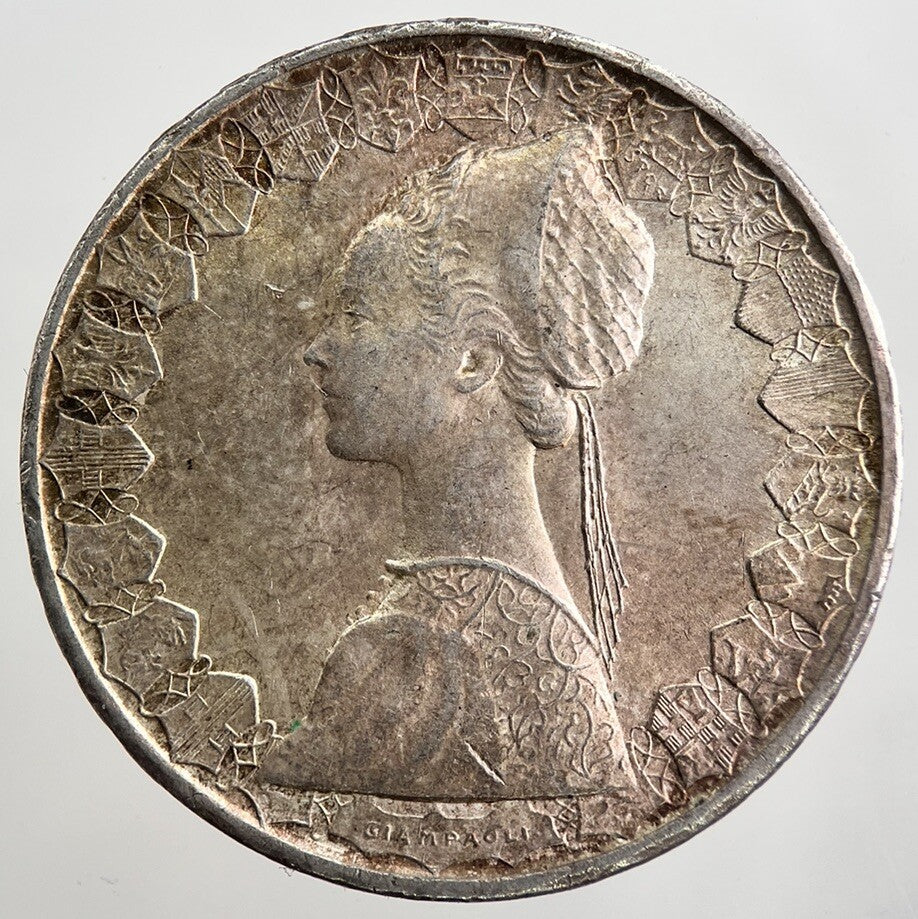Italy 500 Lira Italy Silver Coin | Very High Grade | a2529
