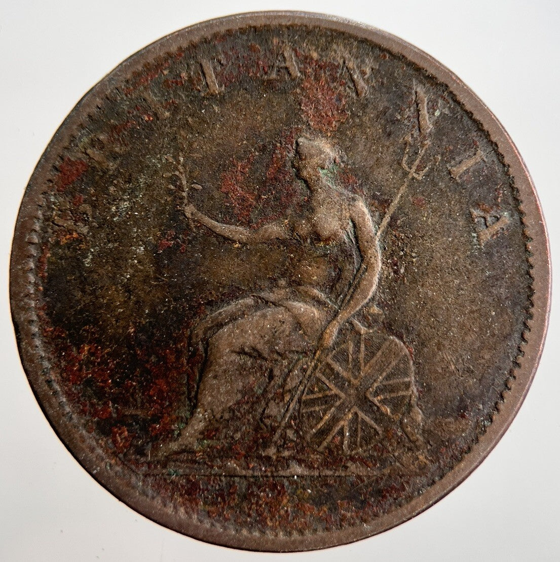 1807 George 3rd III Half - Penny British Coin | Collectable Grade