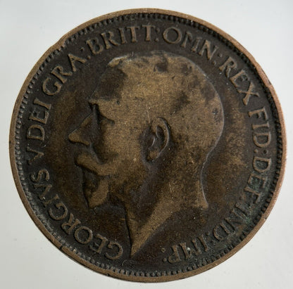 1923 George V Half - Penny Coin | Collectable Grade