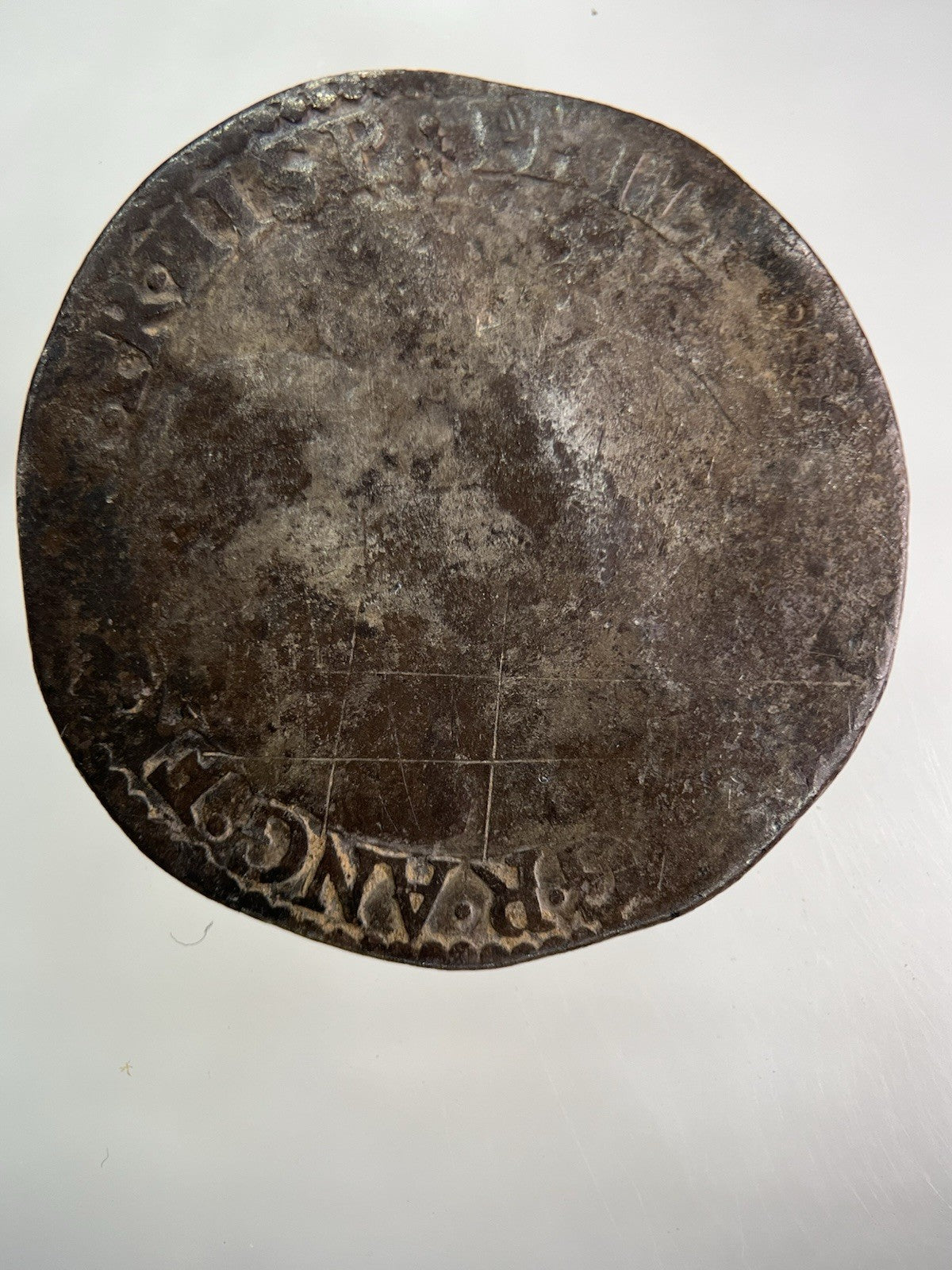 1554 Philip & Mary Shilling Hammered Silver Coin | Collectable Grade