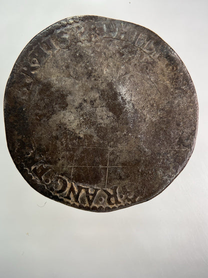 1554 Philip & Mary Shilling Hammered Silver Coin | Collectable Grade