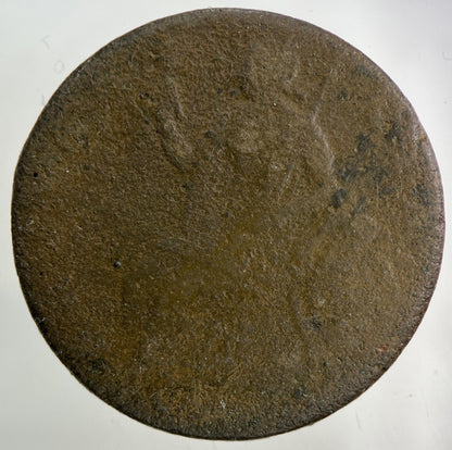 1694 William III 3rd & Mary Half - Penny Coin | Fair Grade