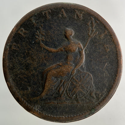 1806 George III 3rd Half - Penny Coin | Collectable Grade