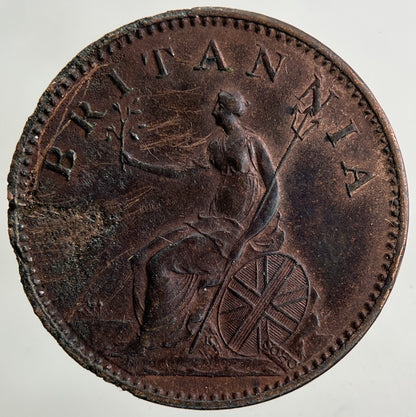 1806 George III 3rd Farthing Coin | Very High Grade