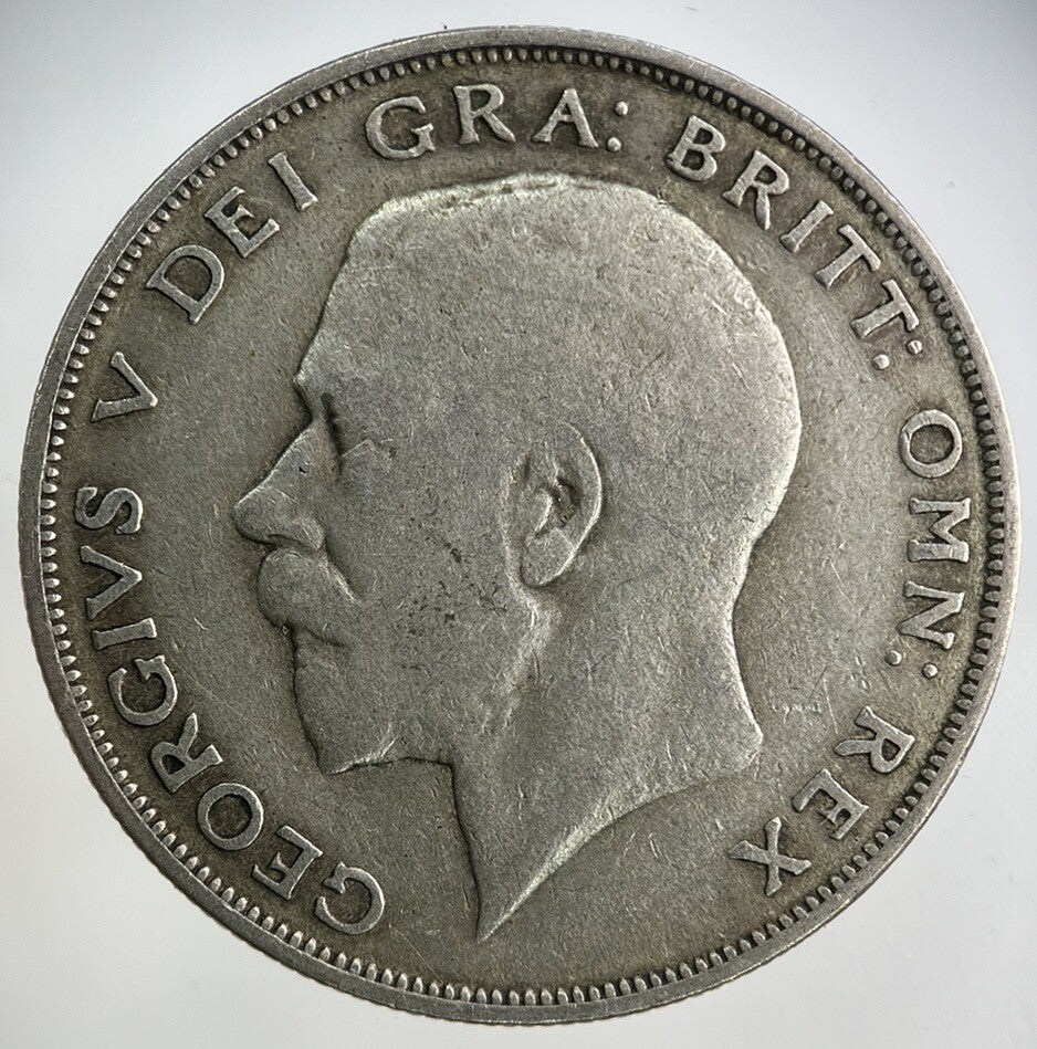 1922 George V Half - Crown Silver Coin | Fine Collectable Grade