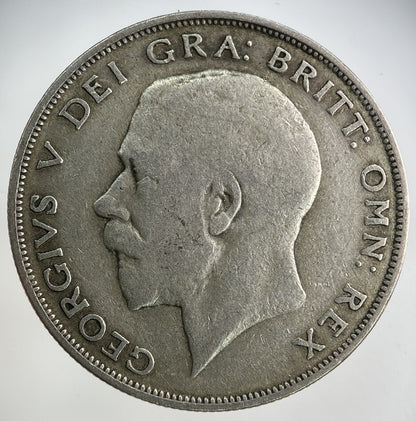 1922 George V Half - Crown Silver Coin | Fine Collectable Grade