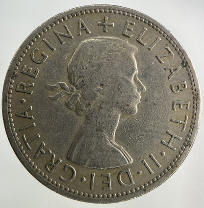 1961 Elizabeth II 2nd Half - Crown Coin | Fine Collectable Grade