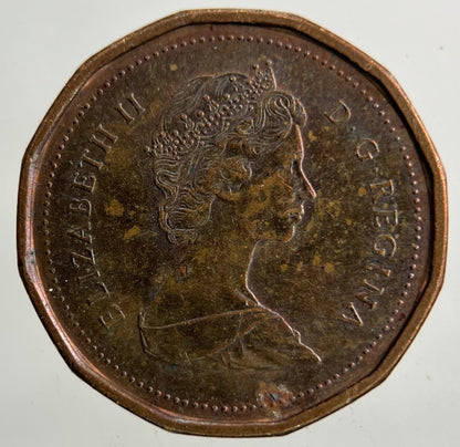 1987 Canada One Cent Coin | Fine Collectable Grade