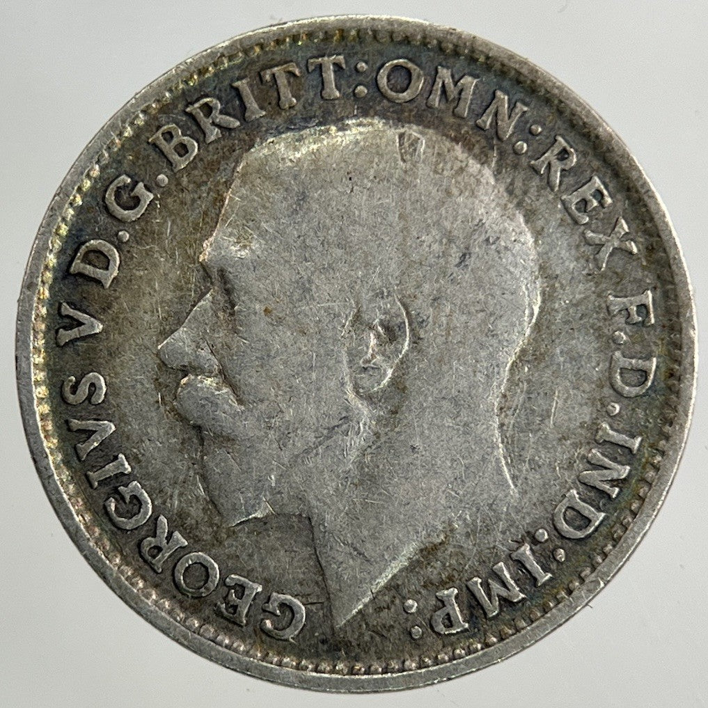 1914 George V Threepence Silver Coin | Collectable Grade