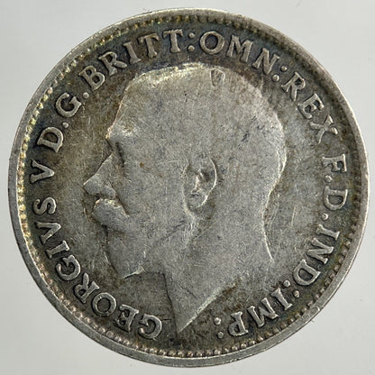 1914 George V Threepence Silver Coin | Collectable Grade