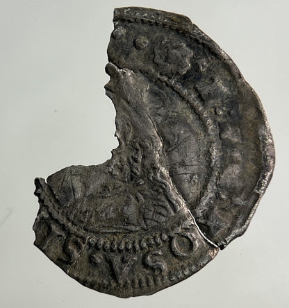1558 - 1603 Elizabeth I 1st Penny Hammered Silver Coin | Collectable Grade