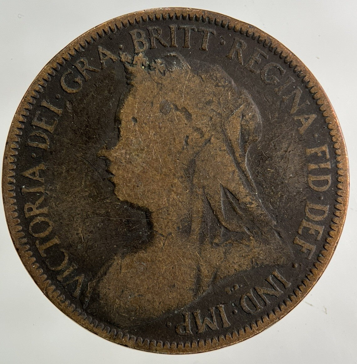 1900 Victoria Half - Penny Coin | Collectable Grade
