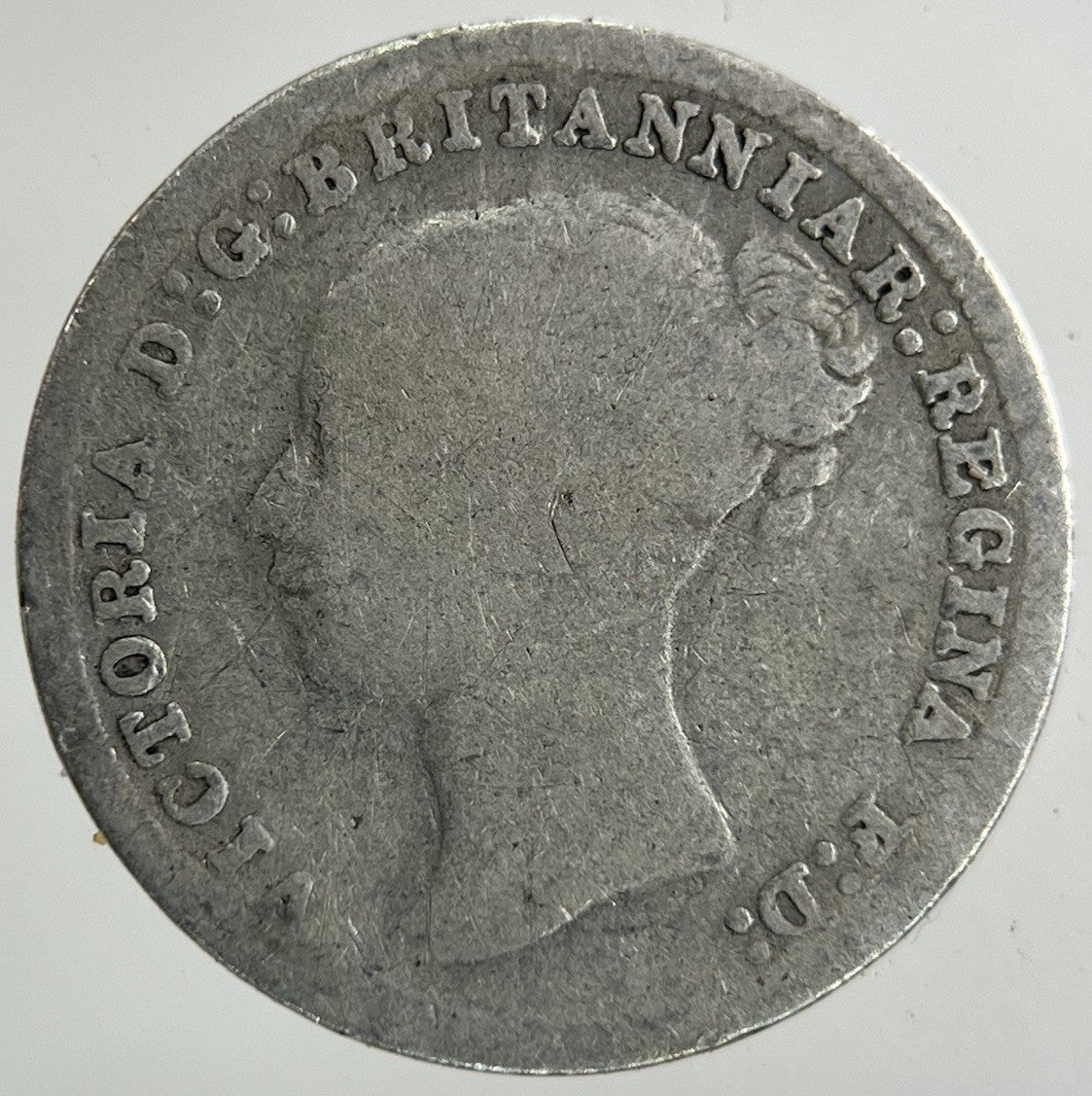 1879 Victoria Threepence Silver Coin | Fair Grade