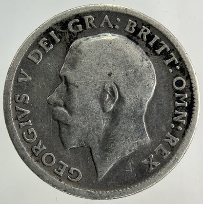 1918 George V Sixpence Silver Coin | Collectable Grade