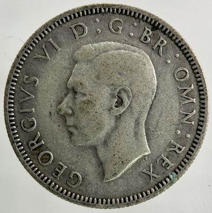 1940 George VI Shilling Silver Coin | Fine Collectable Grade