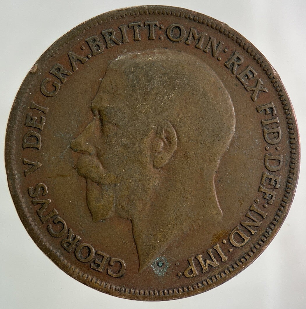 1920 George V One Penny Coin | Collectable Grade