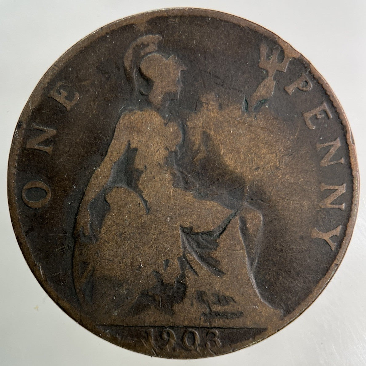 1903 Edward VII One Penny Coin | Collectable Grade